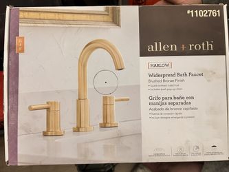 Allen + Roth Harlow Widespread Bathroom Faucet
