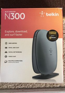 Belkin N300 router