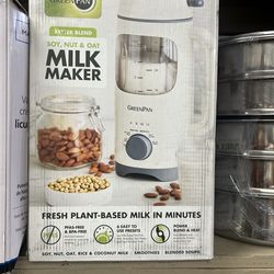 GreenPan milk maker