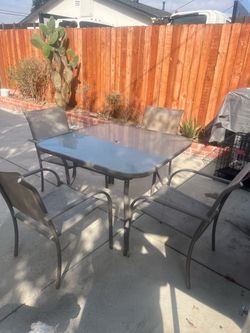Patio set