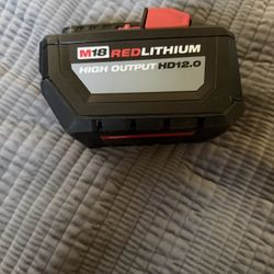MILWAUKEE TOOL M18™ REDLITHIUM™ HIGH OUTPUT™ HD12.0 Battery Pack