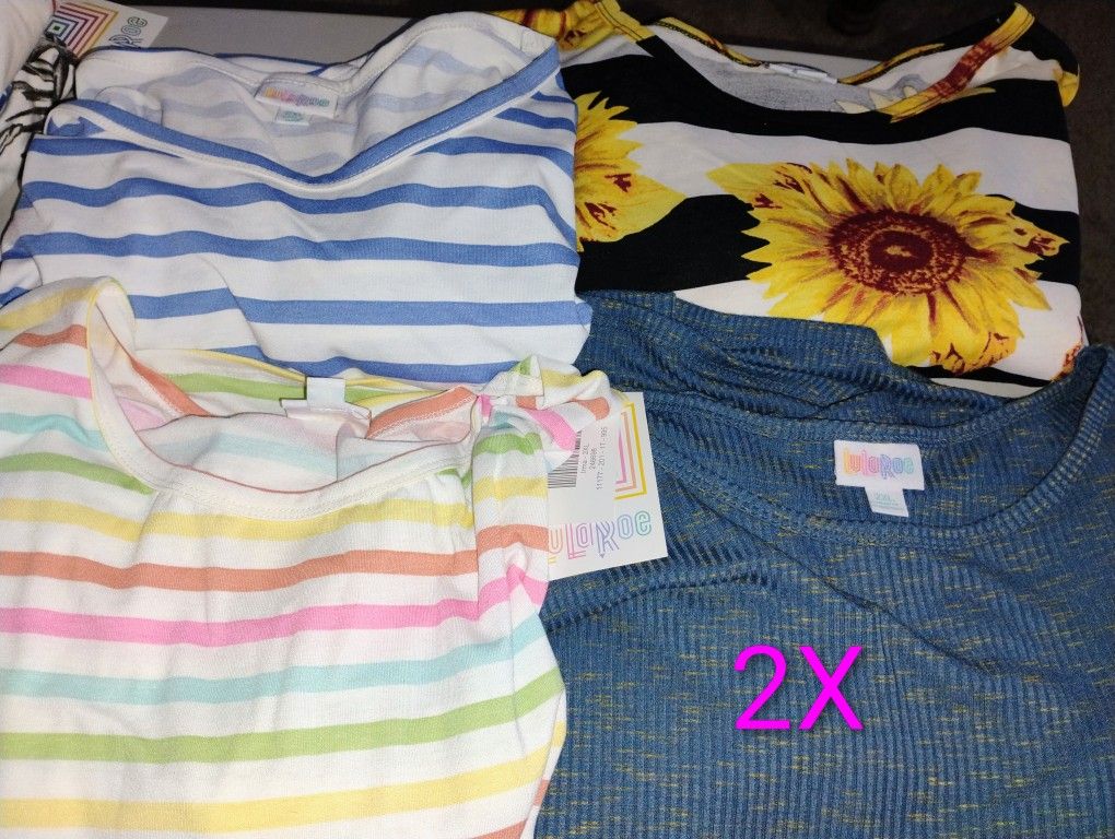 Lularoe Size 2x Irma's Brand New $22 Each