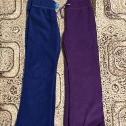 2pc Fleece Pants Size 6 Kids Girls 