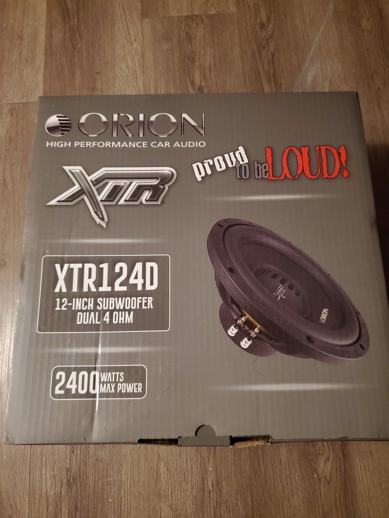 Orion 12 Inch Subwoofer
