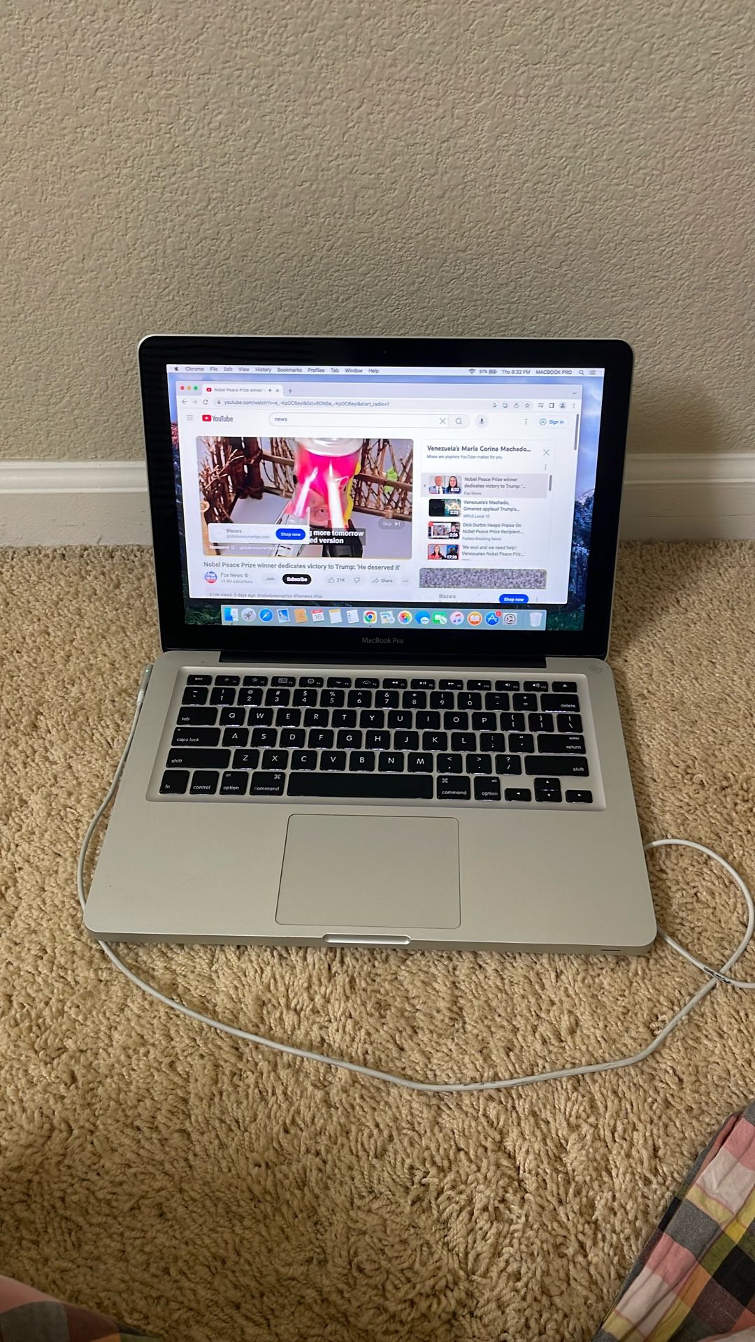 MacBook Pro 13-inch Mid 8GB RAM, 1TB storage SATA