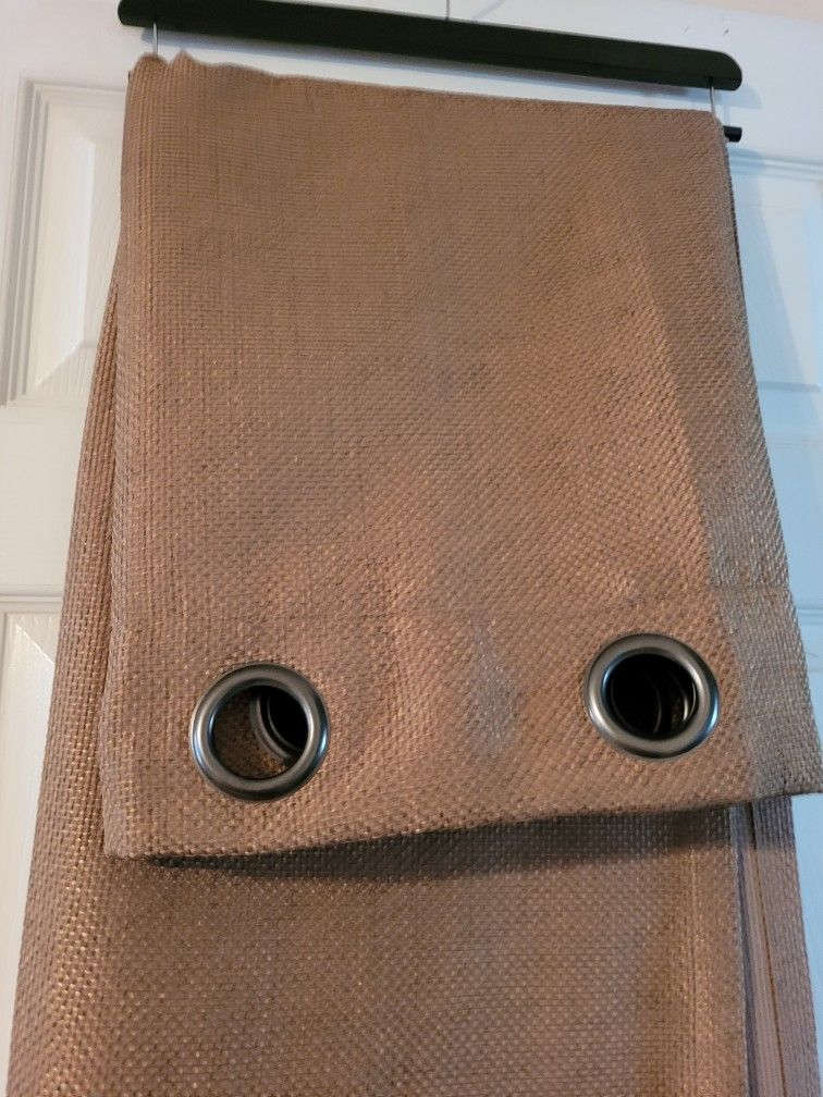 6 x Brown Window Panels. Keeps The Light Out.