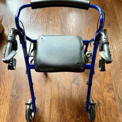 Adult Walker with Seat & Storage