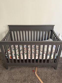 Gray Crib