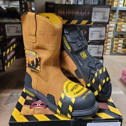 Buffalo Steel Toe Work Boots Size 6-11