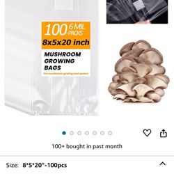 Mushroom Grow Bag Large around 1200 pc new 