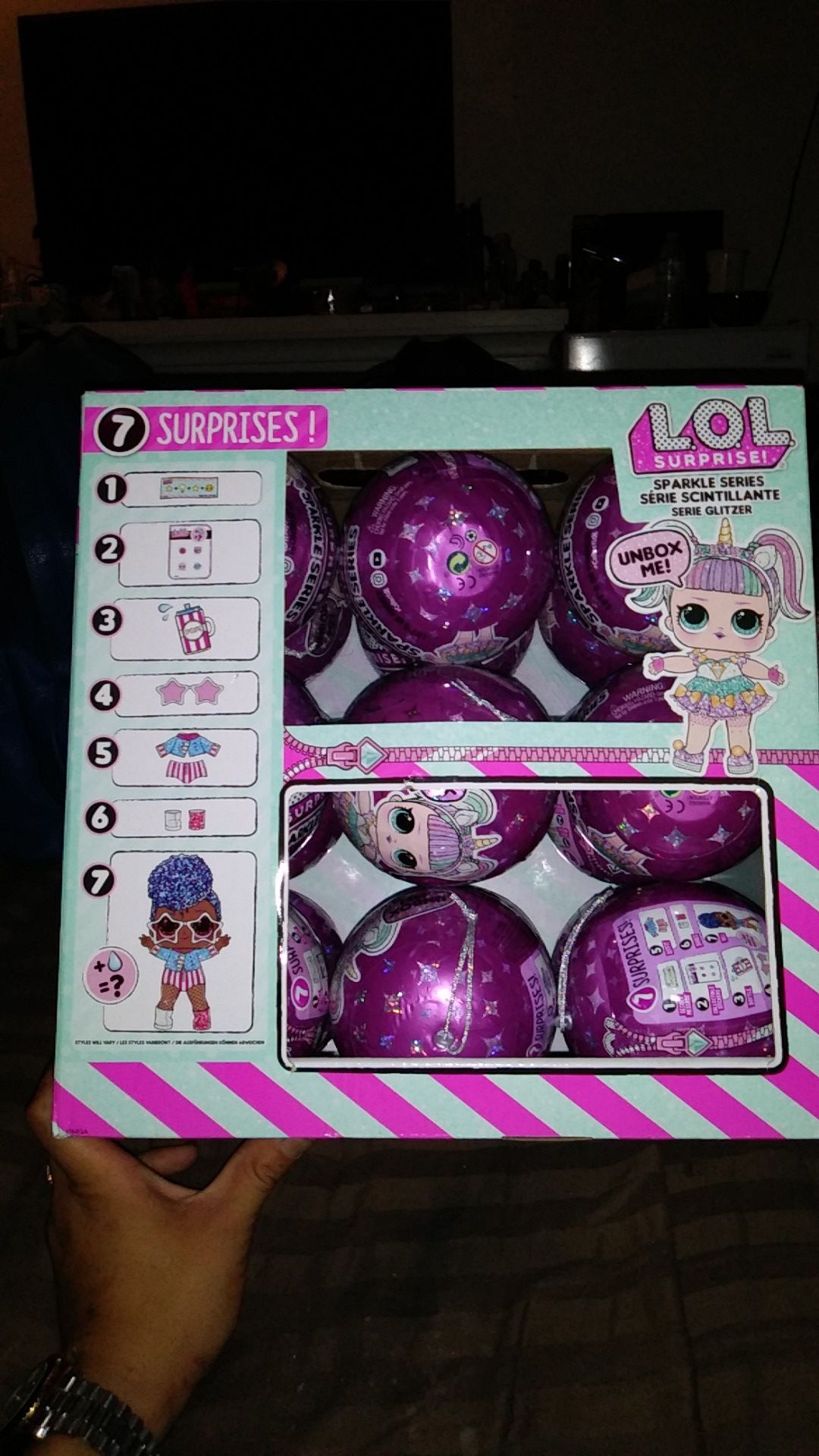 BRAND NEW IN PACKAGE NEVER OPENED LOL SURPRISE DOLLS SPARKLE SERIES