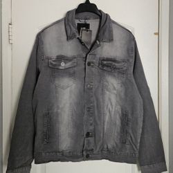 Men's Denim XL Trucker Flex Jacket 