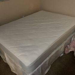 Queen Bed , Box Spring , Frame 