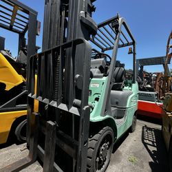 Mitsubishi Forklift For Sale! 5500 Lbs Capacity 