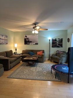 FREE Sectional Couch, Chair/Ottomon