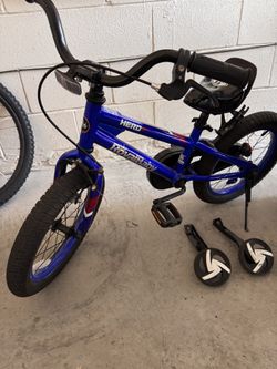 16” Kids Bike with Training Wheels