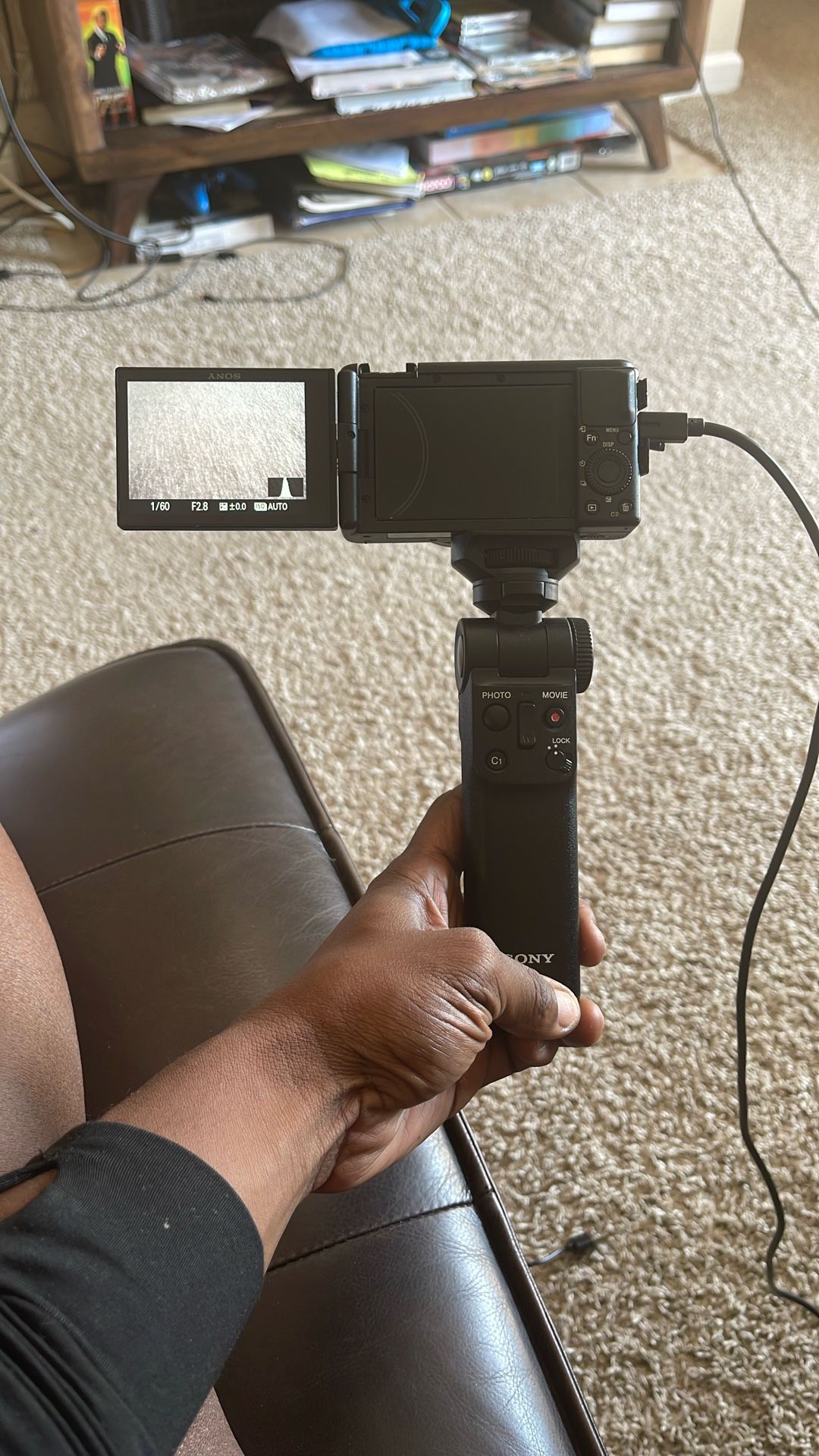  Sony ZV-1 Camera + Gimbal Grip – Vlogging Bundle