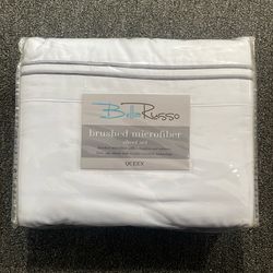 Queen Microfiber Sheet Set: Bella Russo