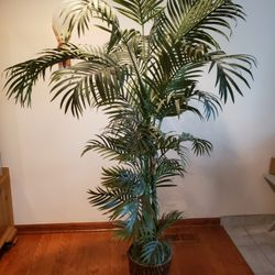 Artificial Palm Tree Potted Plant