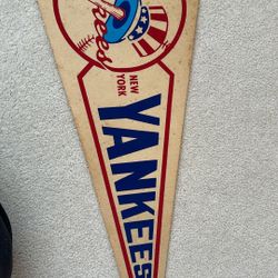 Yankees Vintage Pennant 