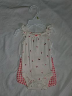3 Month Cherry Outfit