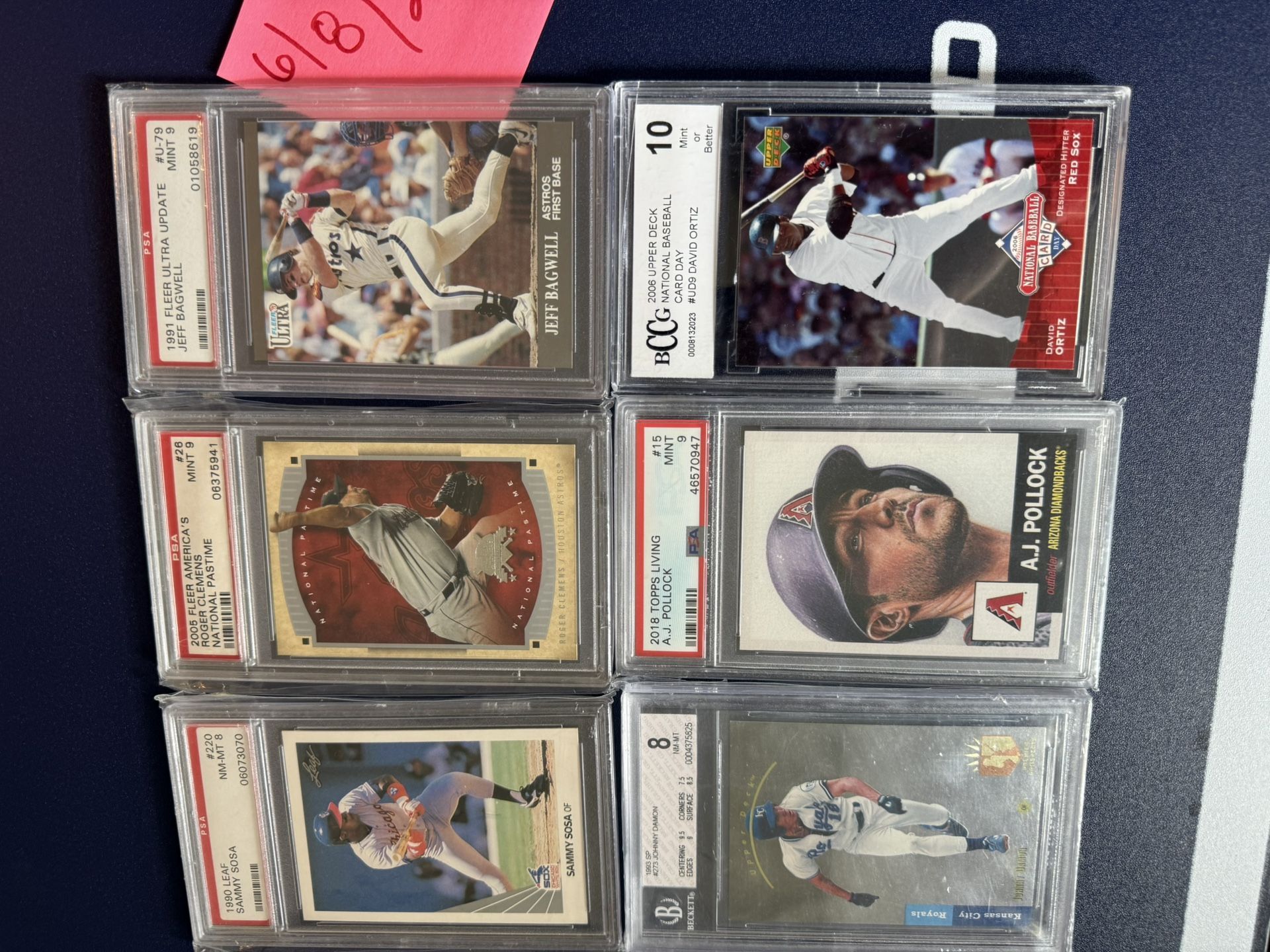 โพ Graded Baseball Card Lot โ PSA, BGS, BCCG โ Big Names & Great Condition! โพ