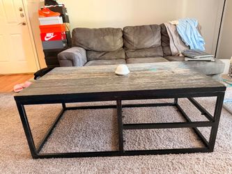 Coffee table and Couch together