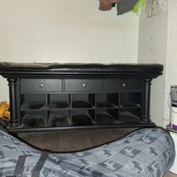 Shoe Holder Ottoman