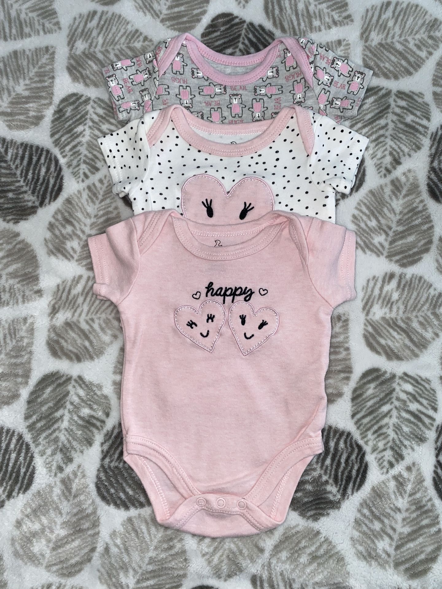 Baby Girl 0-3 Months Bodysuits