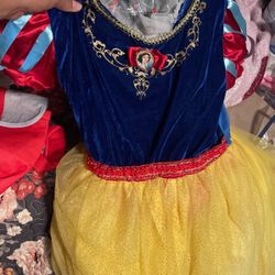 Halloween Snow White Dress Size 7/8