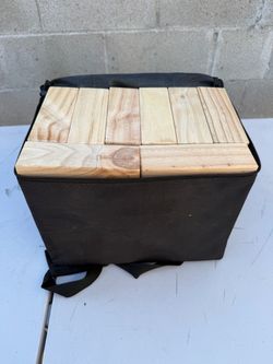Giant Wooden Tumbling Blocks Game – Outdoor Yard & Party Game
