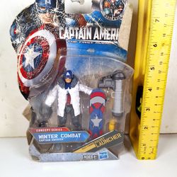 Hasbro Captain America Movie (Series 2) 4" Action Figure Winter Combat Captain America