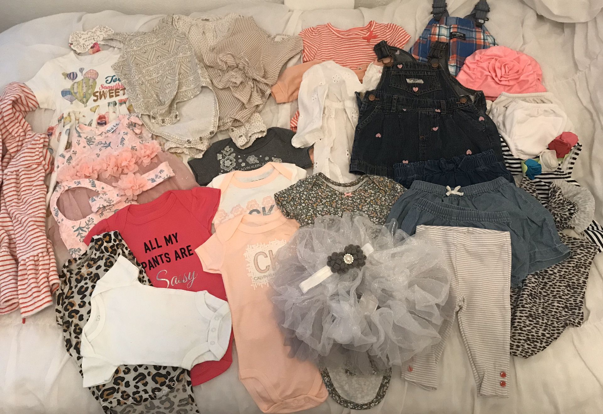 Baby Girl Spring/Summer Clothes (0-12 months)