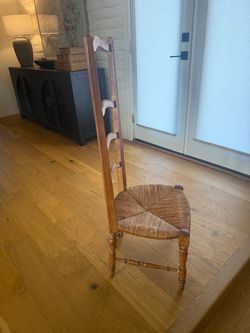 Antique prayer chair