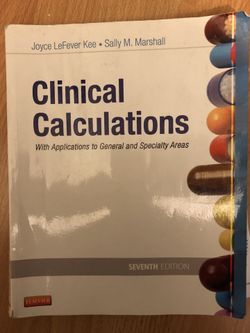Clinical calculations