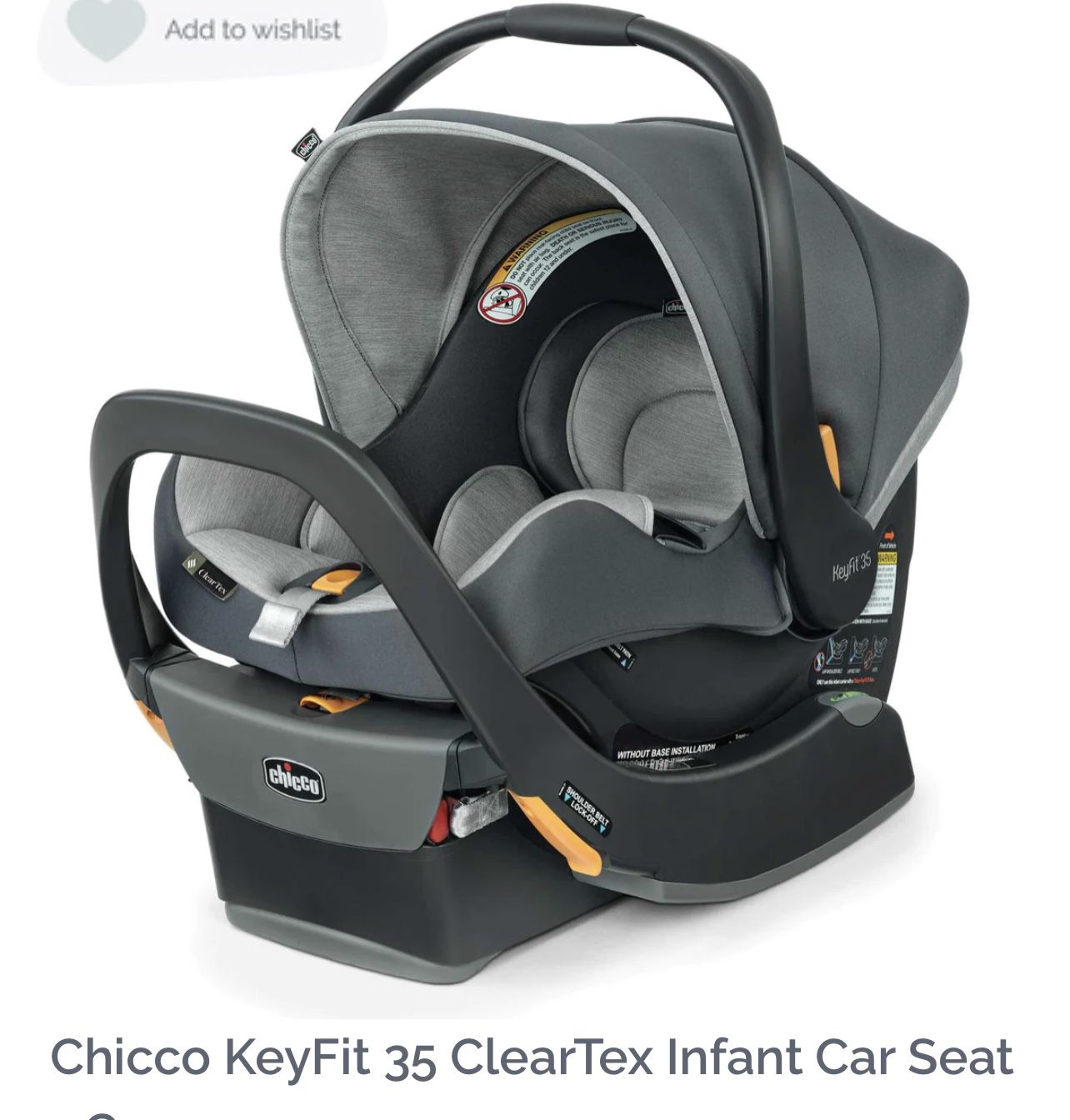 Chicco KeyFit 35 Infant Car Seat And Base