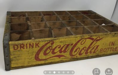 Vintage Coca Cola box