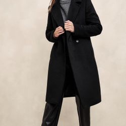 Banana Republic Wool Blend Top Coat