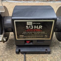 Craftsman 1/3 HP Bench Grinder 6"X 3/4"