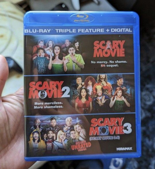 Scary Movie 1-3 Blu-ray, No Digital Code