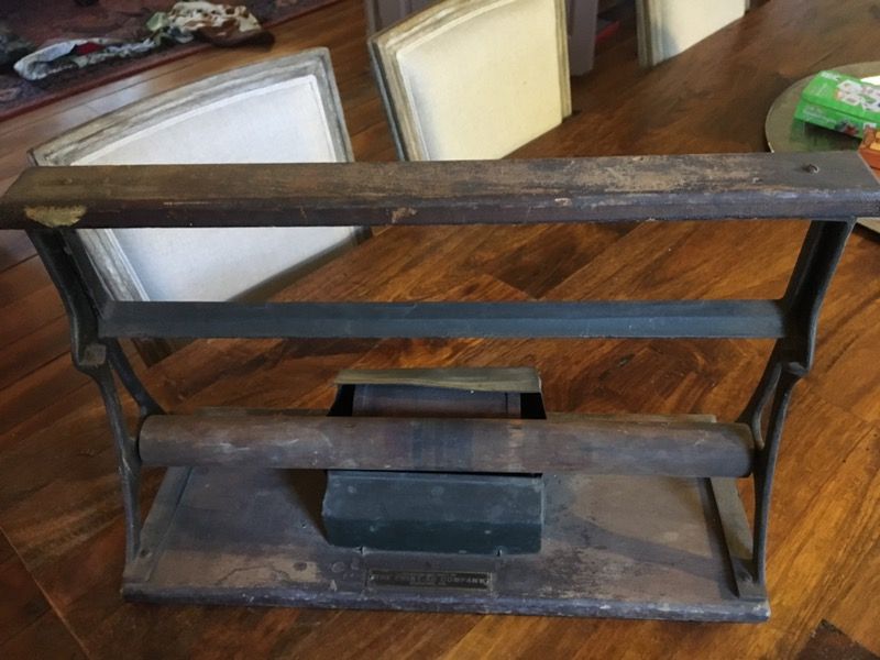 Antique paper cutter - industrial