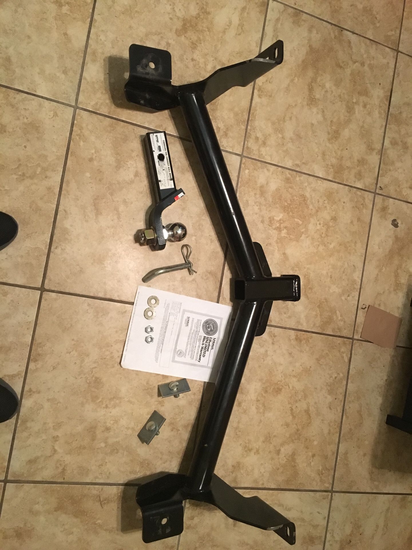 Complete Like-New U-Haul Trailer Hitch for Full Size Pickup Truck with possible Lifetime Unlimited Warranty