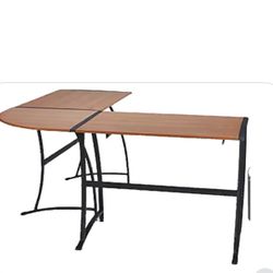 62” Width L-Shaped Computer Desk