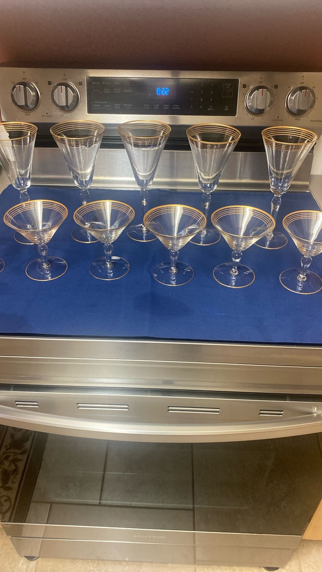 1940s Cocktail Glasses