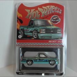 Hot Wheels 1990 Chevy 454 SS Teal RLC