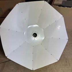 48” Hydro Crunch Parabolic Vertical Grow Light Reflector Hood