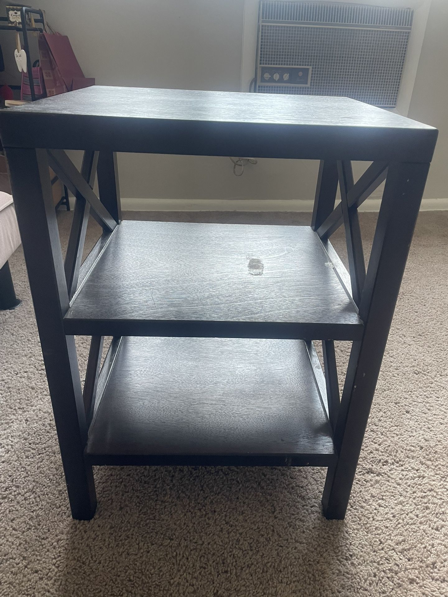 Coffee table (dark brown color)