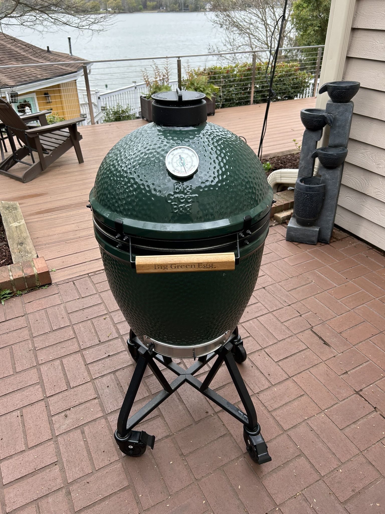 Large Big Green Egg: Like New