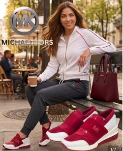 Size 8.5 Michael kors Women's trainer shoes sneaker