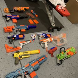 NERF GUNS BULK COLLECTION